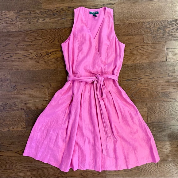 Ralph Lauren Dresses & Skirts - Ralph Lauren Linen Midi Dress